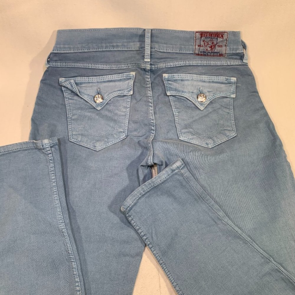 TRUE RELIGION Misty Skinny Jean Sz 28